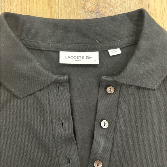 Lacoste Black Polo Dress - Picture 2 of 6